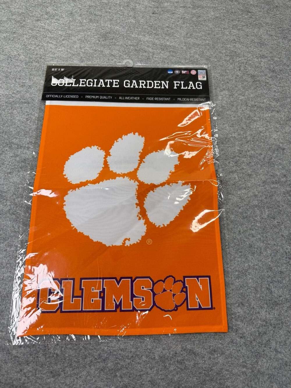 Clemson Tigers Garden Flag 12.5" x 18"